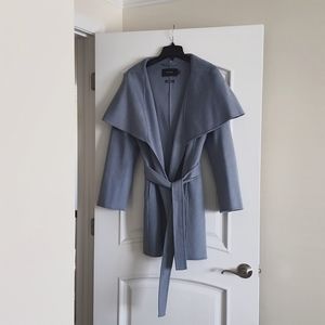 Warm Three Quarter Length Belted Coat